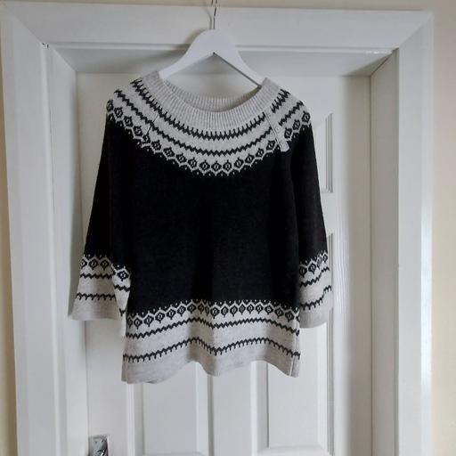 Buy & Sell Lancashire Pendle - Photos for Jumper “ Aimée“ Wool Blend Size: 10/12 (UK)