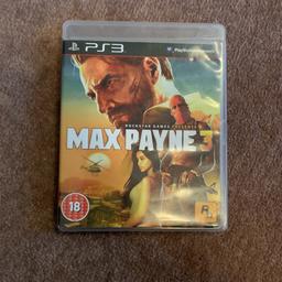 Max Payne 3
For PS3
Perfect condition