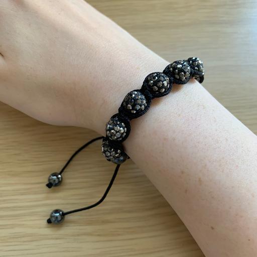 Buy & Sell Somerset North Somerset - Photos for Shamballa Style Bracelet Beads Gun Metal Hema