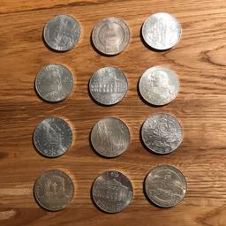 Verschiedene 100 Schilling Silbermünzen  Sonderausgaben