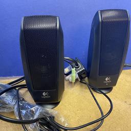 Logitech computer extension speakers, can be used on a laptop or tablet.
Brand new and boxed