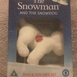 The snowman and the snowdog dvd and toy gift set. Brand new.
Great for stocking filler.
X10 available.
Collection WF12