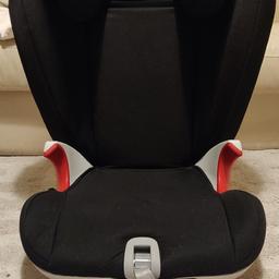 URGENT SALE - MOVING OVERSEAS!
Britax Romer Kidfix SL black child car seat for 3.5 to 12 year olds (15 to 36 kg). Softly padded side wings; V-shaped backrest; adjustable headrest; Isofix anchorage points to car; Bought this year. Hardly used - like new. RRP £80 to £110. Buyer to collect.