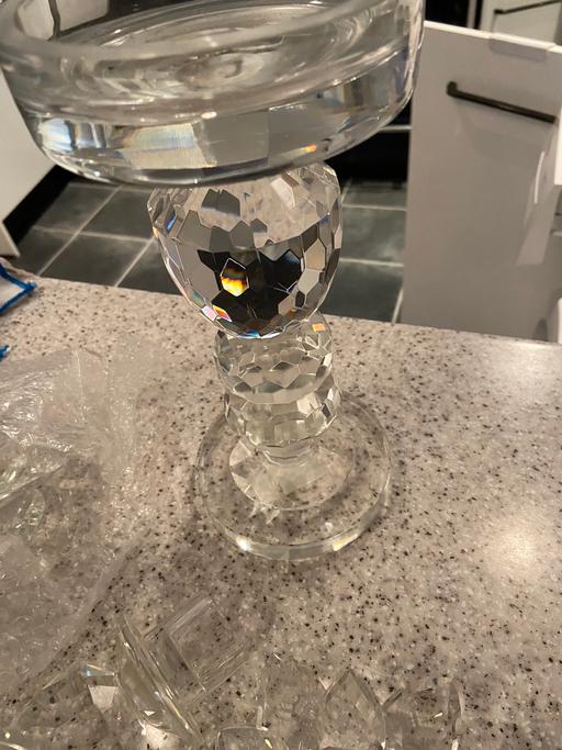 Buy & Sell Hertfordshire Watford - Photos for Vase short thick all glass