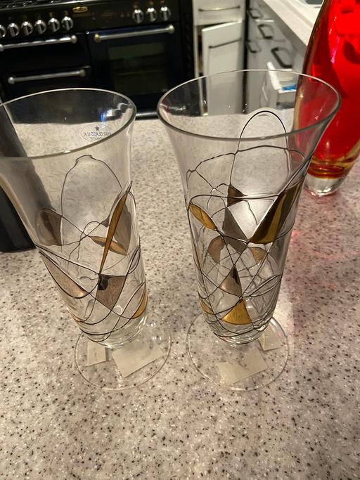 Buy & Sell Hertfordshire Watford - Photos for Pairs of glass vases £20 apair