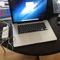 Apple MacBook Pro 15inches mid 2009 model
2.5GHZ -4GBRAM-250GB
BRAND NEW BATTERY
ALL WORKING COME WITH CHARGER
PLEASE ONLY SERIOUS BUYERS