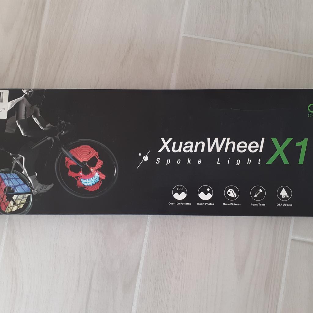 XuanWheel X1 (LED-Fahrrad-Lauflicht) in 64347 Griesheim für 13,00 € zum  Verkauf