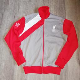 - GENUINE RETRO LFC 80s TRACKSUIT 
  JACKET 
- NEVER WORN
- PIT TO PIT = 21/22" / SHOULDER TO  
  BOTTOM = 26"
- MEDIUM - SIZING LABEL STATES IT FITS  
  5ft 11" (hence its genuine)
- COLLECTORS ITEM
- HAPPY TO OFFER DISCOUNT FOR   
  COMBINED PURCHASES
- POSTED VIA ROYAL MAIL 2ND CLASS 
  SIGNED FOR

￼