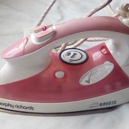 Morphy Richards breeze iron
collection only