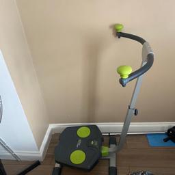 I have a twist and shape exercise machine in good condition used maybe once and then sat there had bought it on tv for £120 now just sitting taking up room .