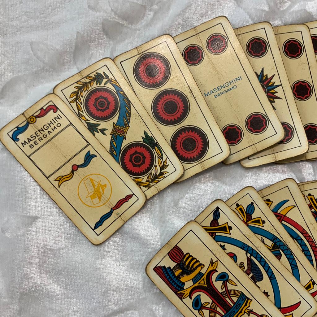 4 Etichette Bagagli Pam Am – Carte Da Gioco Vintage Retro Usate
