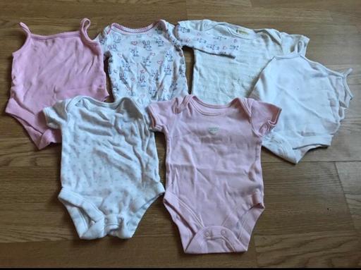 Buy & Sell Barking and Dagenham Romford - Barking and Dagenham - Photos for X6 Baby Girl Vests Age 0-3 Months