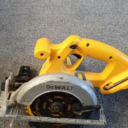 hi all selling my Dewalt circular saw Bare Unit Only used a fair few times no longer needed thanks very much 4 looking all i have enabled postage but i would prefer pick up to be honest the miver ive had in the past posting things being messed around i fully respect with the virus going about we can still do the deal very carefully at a suitable distance so when you agree to purchase please could you go to pick up only if possible thanks again BARE UNIT ONLY