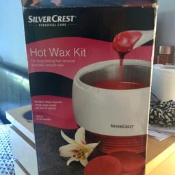 Hot wax warmer used once still got Some  wax left, it is a normal size wax pot not small just had to put small as app won’t let me list it quorum a size . 
Collection only