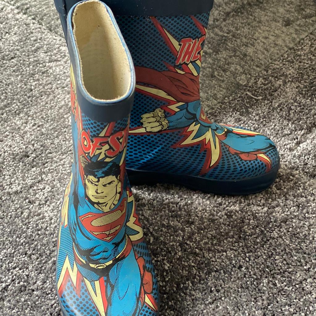 Superman wellies sale