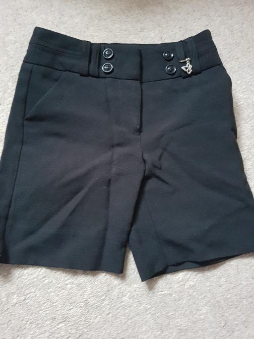 Buy & Sell Leicestershire Charnwood - Photos for GIRLS BLACK SCHOOL SHORTS AGE 3-4 YRS