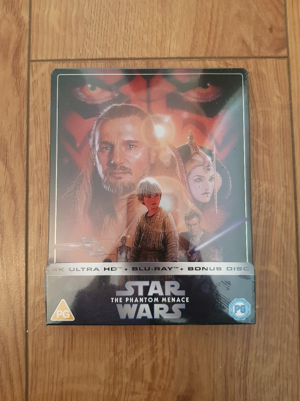 Star Wars EP I The Phantom Menace 4K ULTRA HD In E3 Hamlets For £40.00 ...