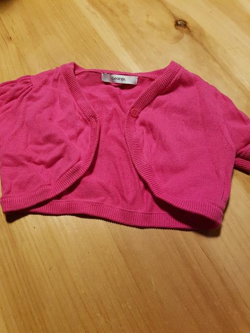 Buy & Sell Leicestershire Charnwood - Photos for GIRLS PINK BOLERO CARDIGAN AGE 4-5 YRS