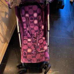 Push chair with rain cover
