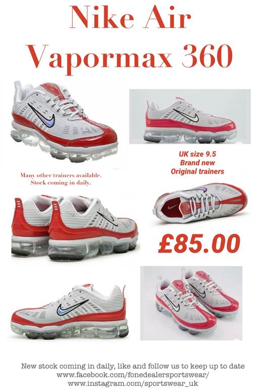 Buy & Sell Staffordshire Newcastle-under-Lyme - Photos for Nike air vapormax 360 trainers original