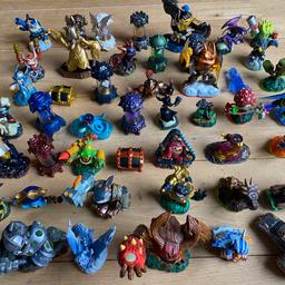 Over 45 different Skylanders characters. £8 for the whole lot