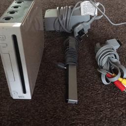 Nintendo Wii console
Wii fit board and game
2 controllers and nunchucks
Wii play and spot game
Mario and sonic at the Olympics game
Zelda game
Brilliant condition
From a smoke and pet hair free home