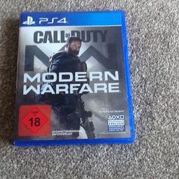Call of Duty modern warfare game excellent unmarked condition. £25 including local delivery ( Redcar) if asking price paid.