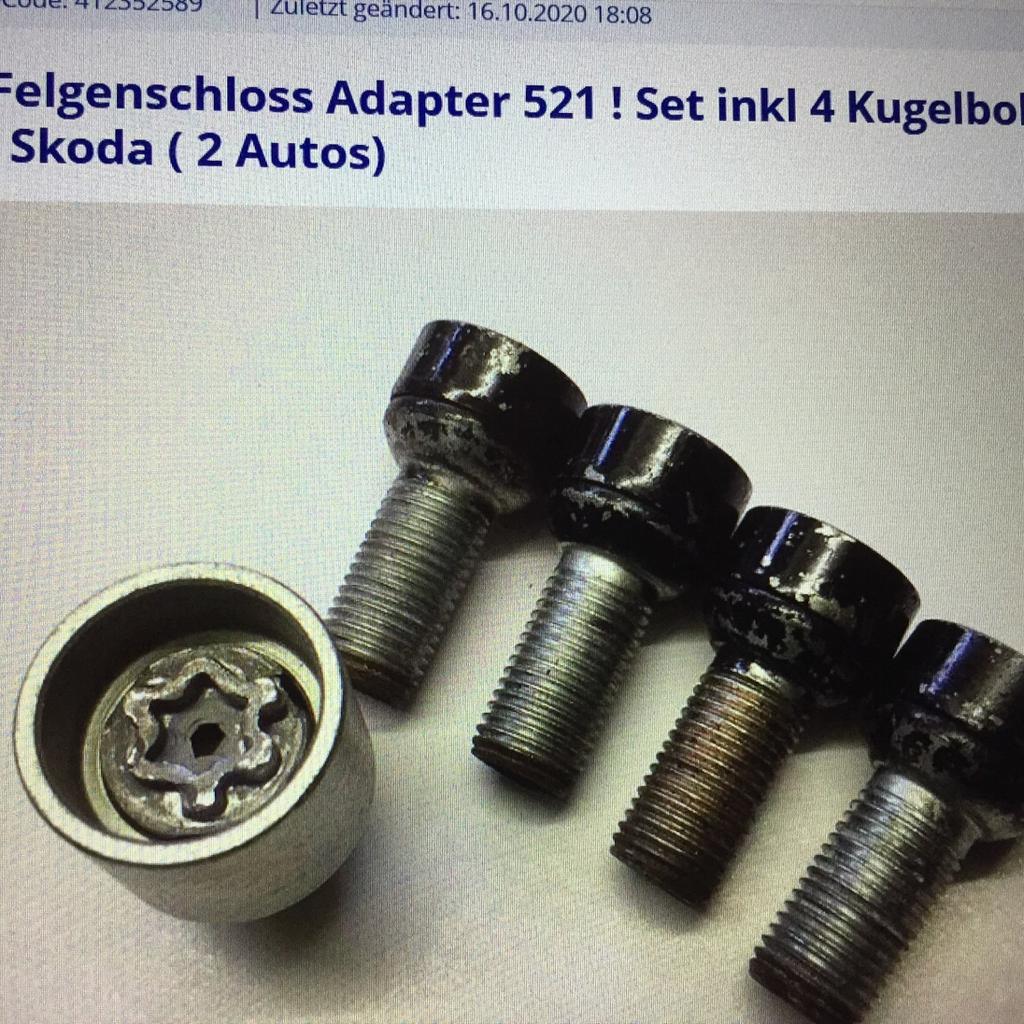 Felgenschloss VW 521 Typ A Radbolzen in 6402 Gemeinde Hatting für 22,00 € zum Verkauf Shpock DE