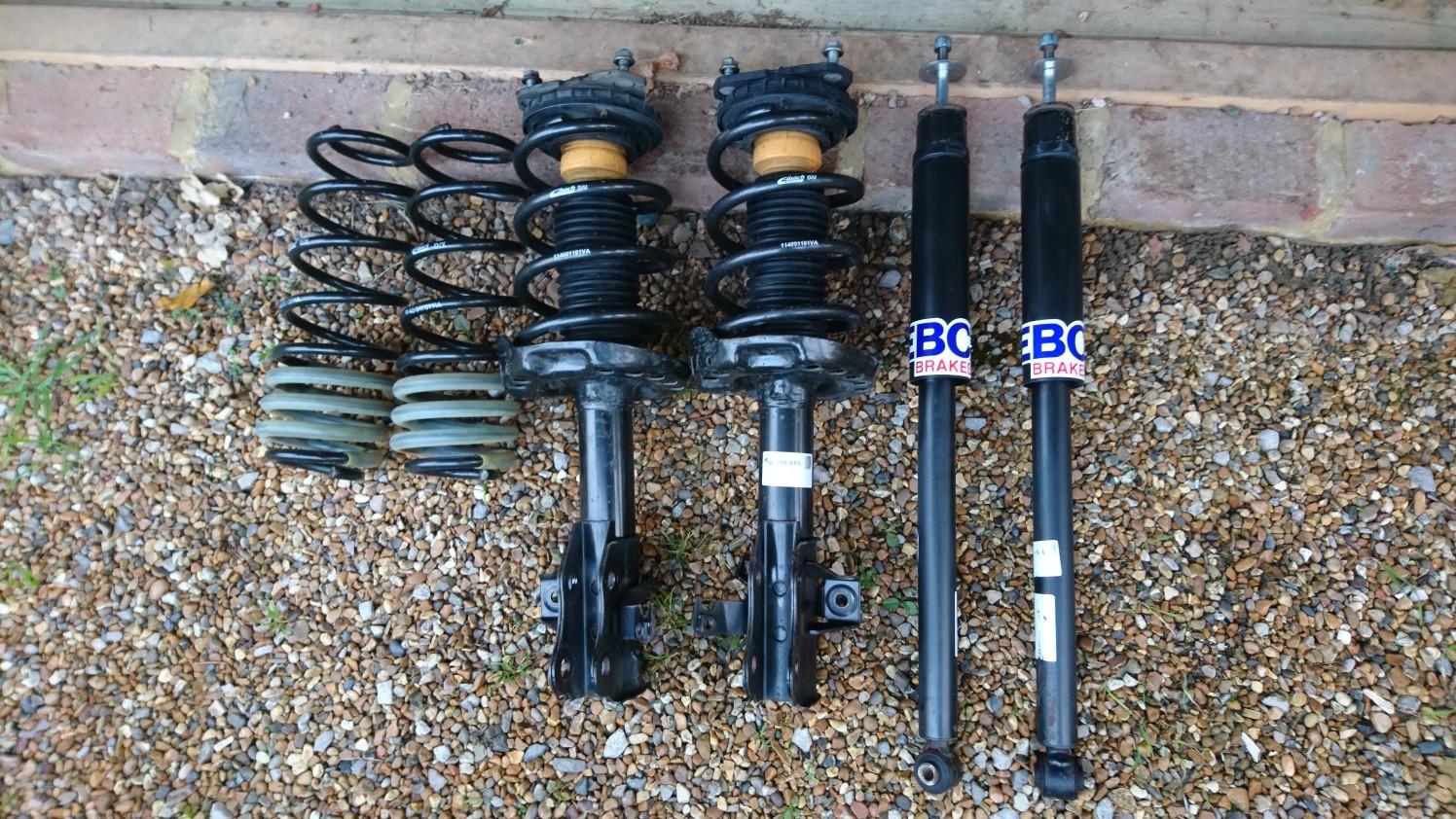 Honda Civic type r fn2 shocks, eibach springs in RH17 Sussex for £360.