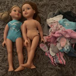 Our generation dolls and some clothes