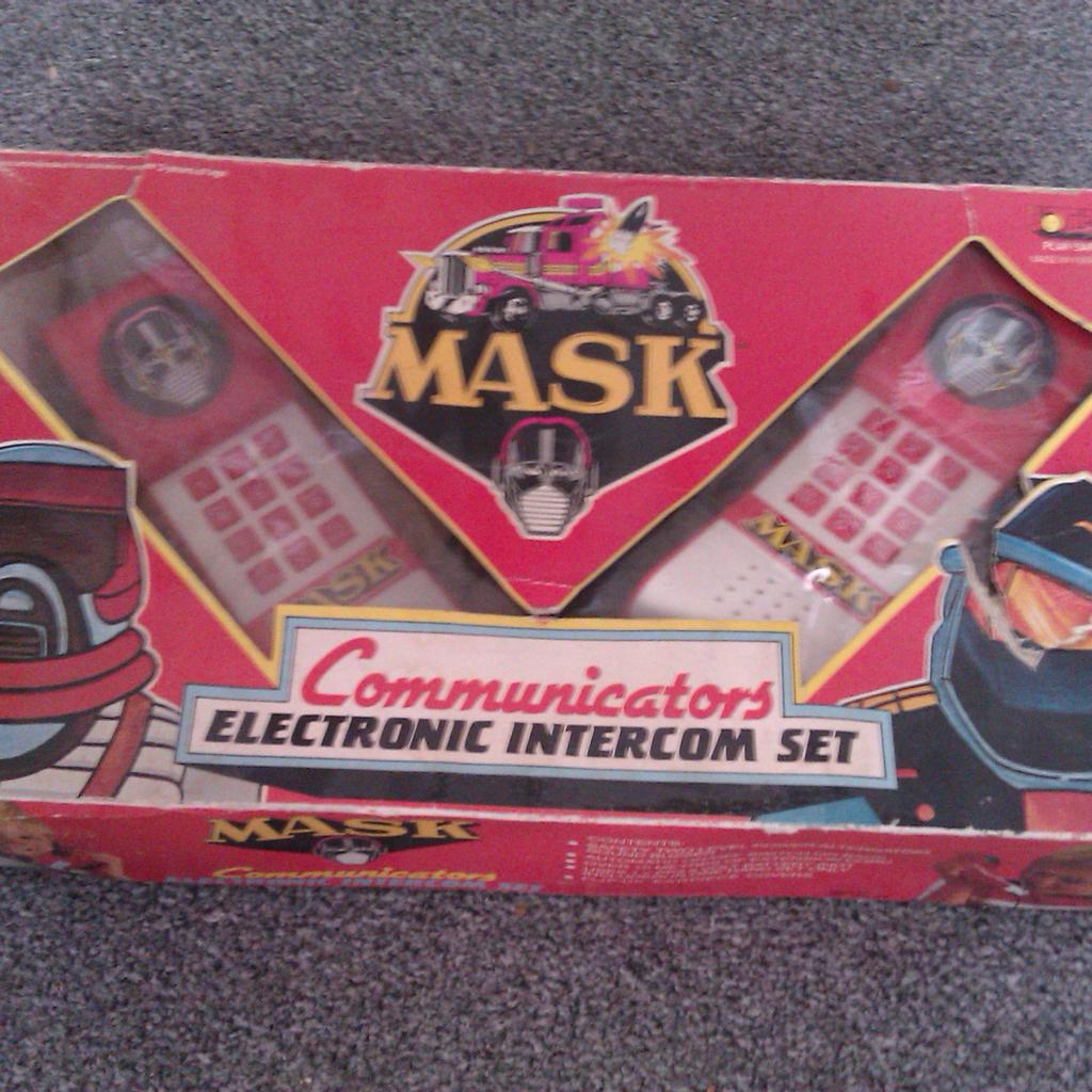 vintage M.A.S.K communicators intercom set in WF4 Wakefield for £40.00 ...