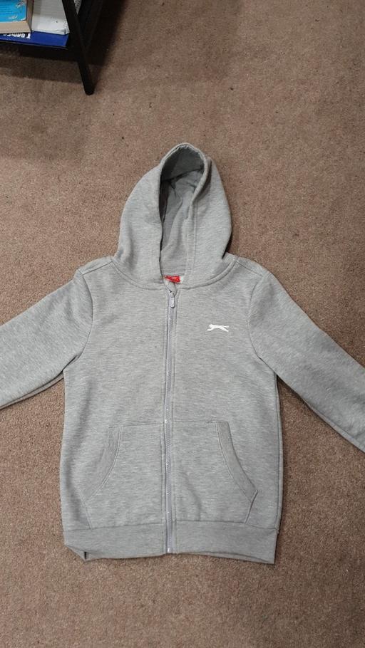 Buy & Sell Essex Epping Forest - Photos for BNWOT Boys Slazenger Grey Hoodie Age 11-12