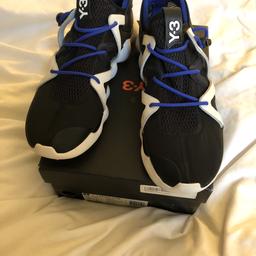 Adidas y-3 men’s sneakers 
Mint condition hardly worn 
Comes with box 
Size 11 U.K. men’s 
Any questions please ask