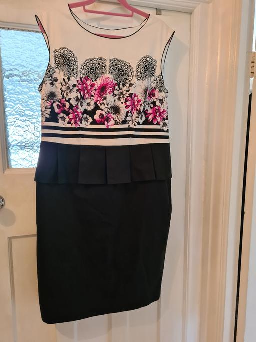 Buy & Sell South East London Croydon - Photos for Ladies Marks&Spencer Patterned & Black Dress