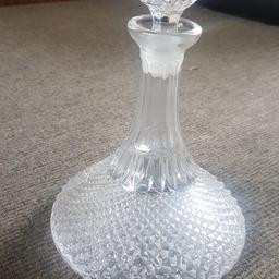 crystal decanter. collectors item. brand new. been in a wine cabinet for years. needs to go ASAP. £20 ono