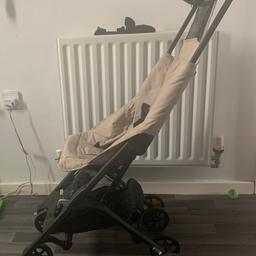 Black & cream Mothercare travel XSS stroller with carry bag.
Can used up to bording the plane & can be place in the overhead.

PICK UP ONLY