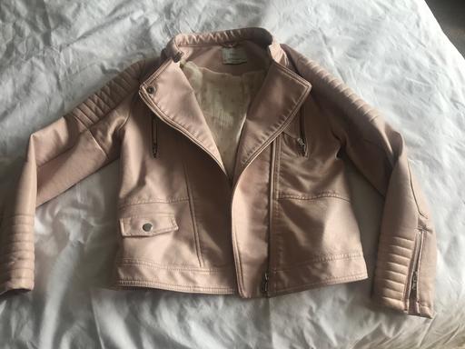 Buy & Sell Tyne and Wear Newcastle upon Tyne - Photos for Girls 11-12 yr Zara Dusky pink Leather jacket