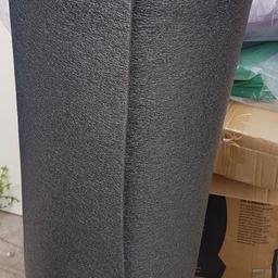 Graphite  PE Foam - see images for sizes.

Sold as seen / stored, but never used