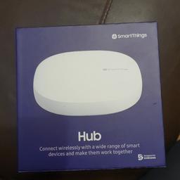 New sealed Samsung smart hub which works with a range of smart connected devices e.g. lights, cameras, locks, thermostats, sensors, Google Assistant, Amazon Alexa