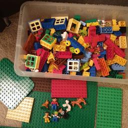 Over 150 pieces all genuine DUPLO LEGO 
There are 6 smaller boards, 1 extra large board, figures, animals, doors, windows, vehicles aswell 
COLLECTION ONLY 
DO NOT POST 
All my items are priced at a more than fair price Thankyou