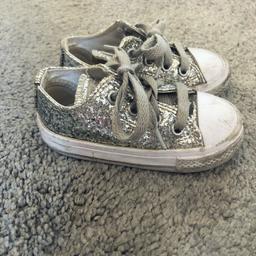 Sparkly converse trainers.
Collect from New Malden please.