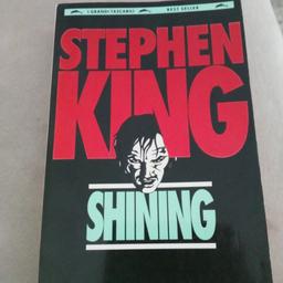 vendo due libri di Stephen King: tutto è fatidico, Shining edizione del 1994