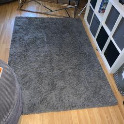 Large grey ikea rug - please see measurements on last photo - perfect condition only selling due to a new rug coming.
