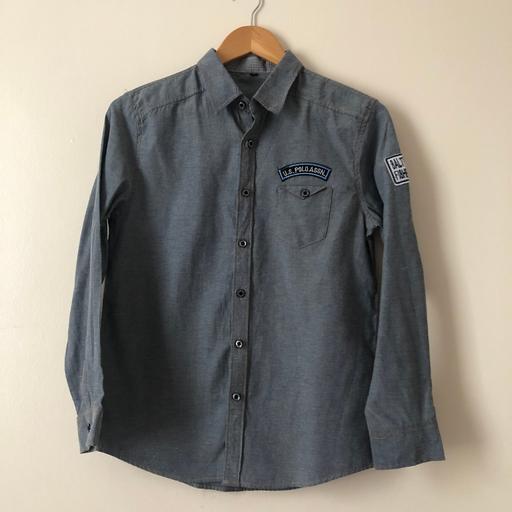 Buy & Sell South West London Sands End - South West London - Photos for Grey long sleeve casual shirt