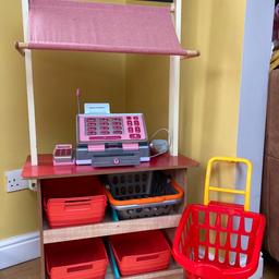 Kids play shop and accessories