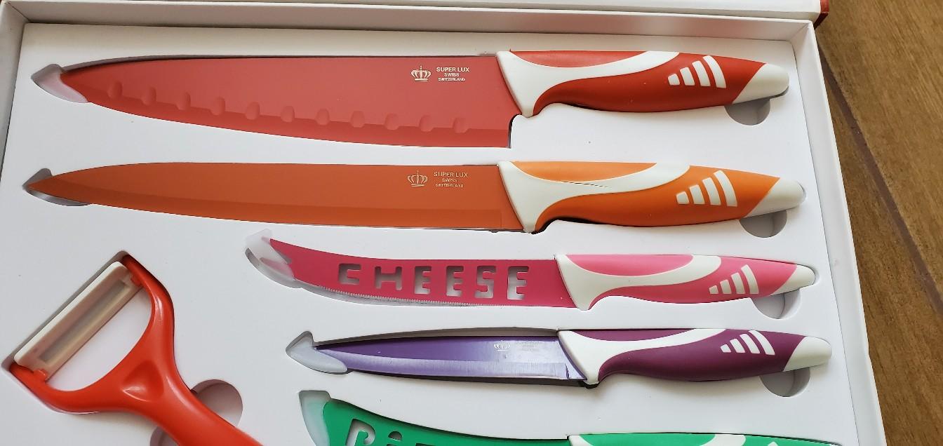 Super lux swiss online knife set