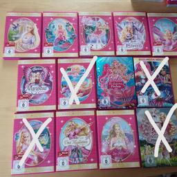 Verkaufe verschiedene Barbie DVDs.
Je DVD 2€, für alle 16€