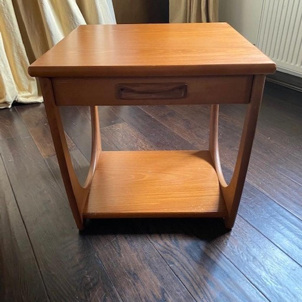 G Plan Side Table with an upper drawer in Welwyn Hatfield for £50.00