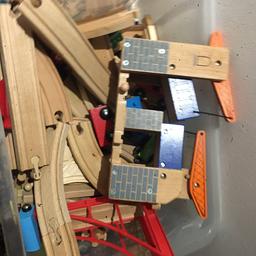 Box full of toy train tracks, bridge and lots of trains. From a smoke free home 
Collection only from feltham.
Thanks for watching
No offers please