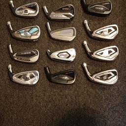golf heads £3 each or make offer for the lot of 15
